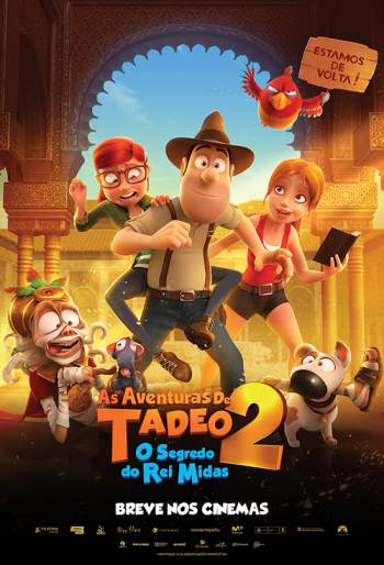 As Aventuras de Tadeo 2: O Segredo do Rei Midas Torrent (2017) BluRay 720p/1080p Dual Áudio